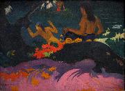 Paul Gauguin By the Sea oil on canvas